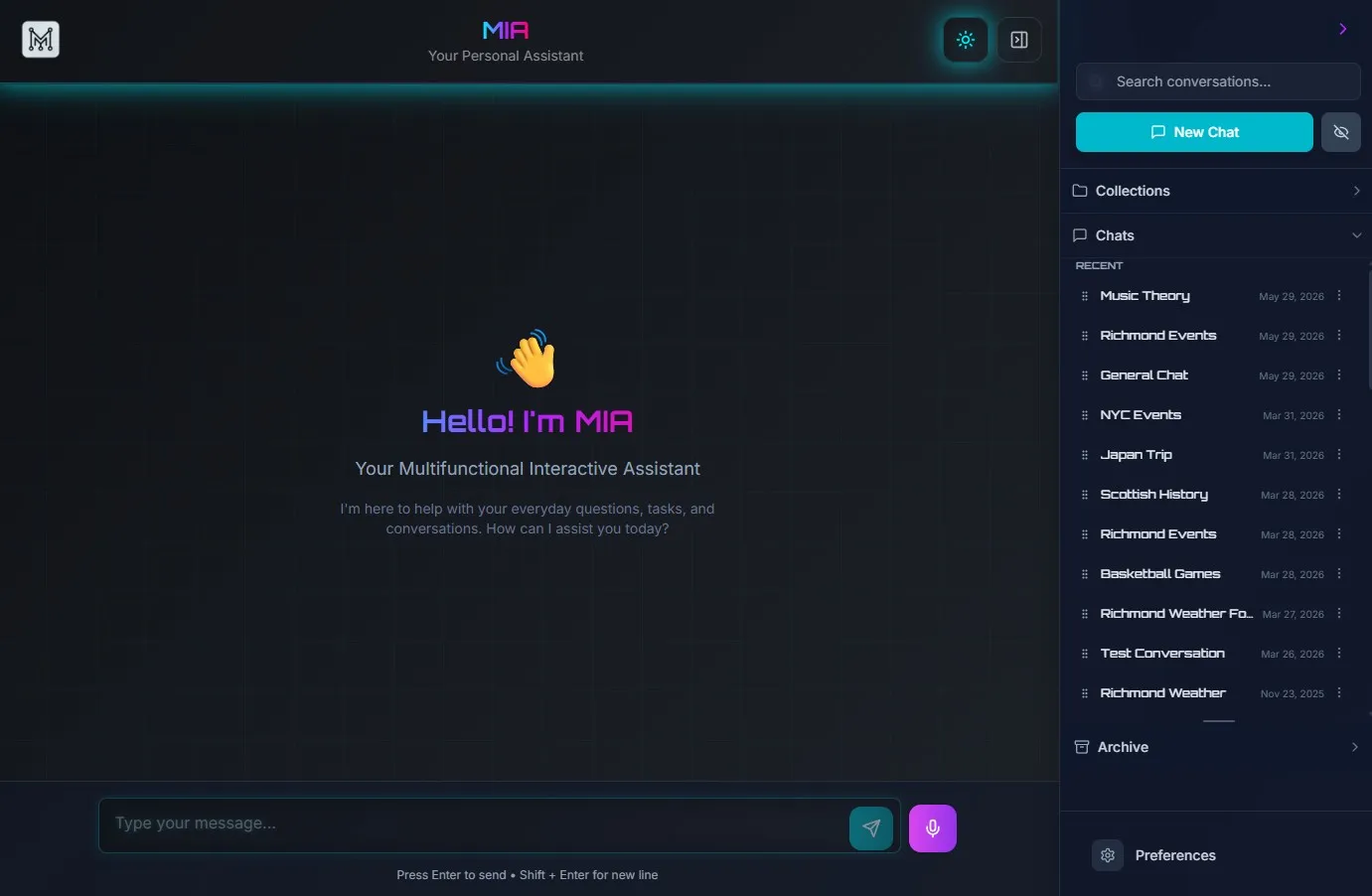 MIA screenshot 1